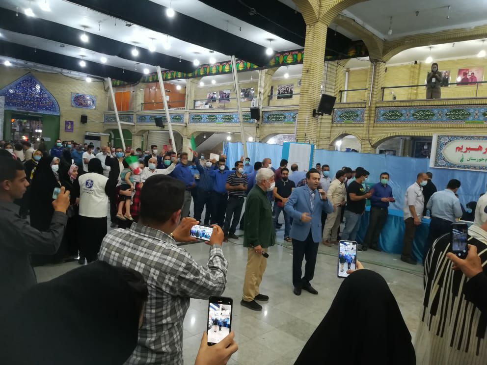 خوزستانی&zwnj;ها برای انتخابات ۱۴۰۰ آمدند تا حماسه بسازند+ فیلم و تصاویر