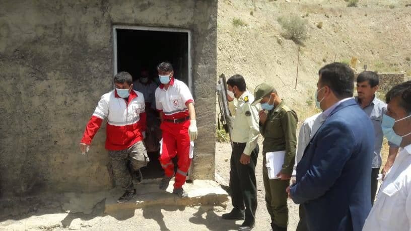 جان باختن ۲ کارگر در حادثه ریزش معدن نیلچیان