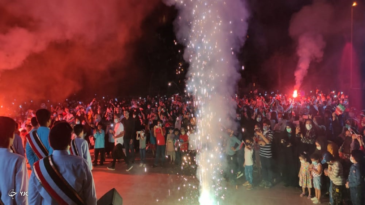 جشن پیروزی رئیس جمهور منتخب در بوشهر برگزار شد