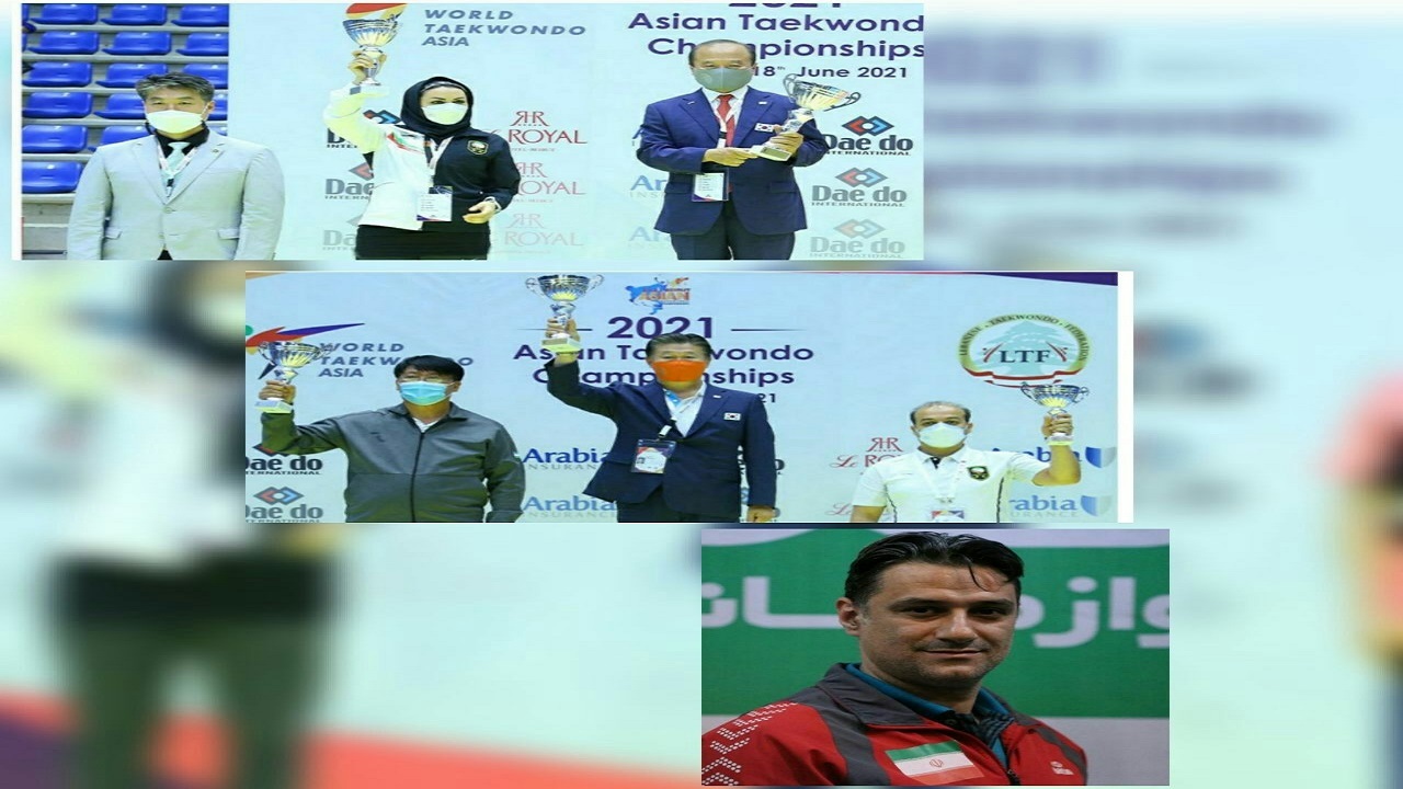 درخشش ملی پوشان تکواندو با مربیان البرزی
