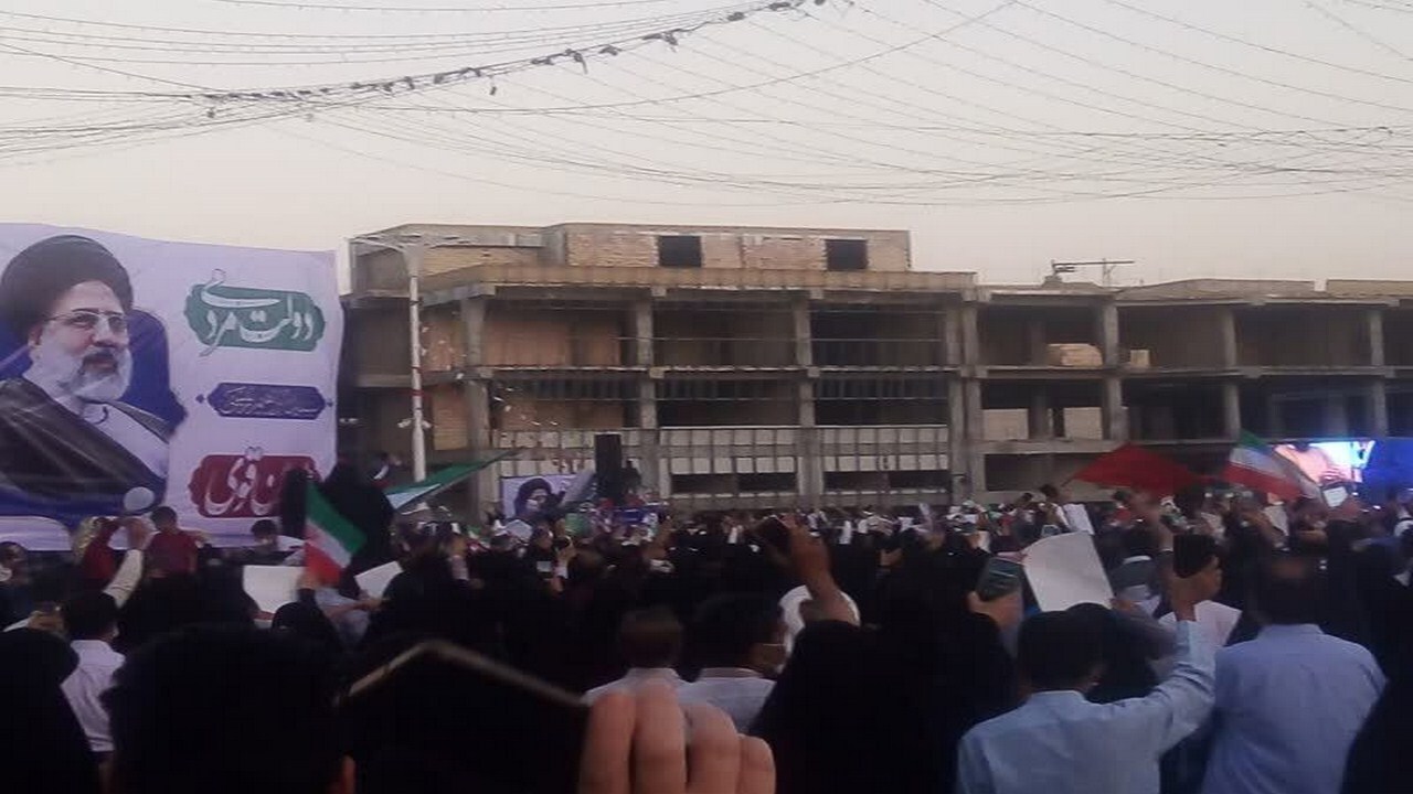 جشن پیروزی رئیس جمهور منتخب در مشهد