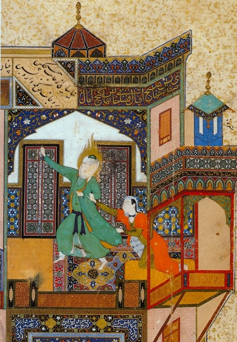 هنرمند مشهور ایرانی که ۲ قبر دارد / &laquo;سرو&raquo; و &laquo;چنار&raquo; در نقاشی نماد چیست؟ + تصاویر