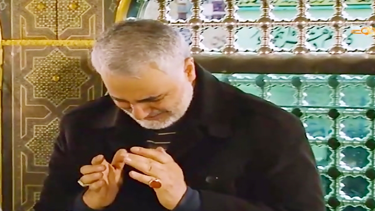 ماجرای نگین انگشتری شهید سردار سلیمانی که از شیشه کریستال حرم امام رضا (ع) بود + فیلم