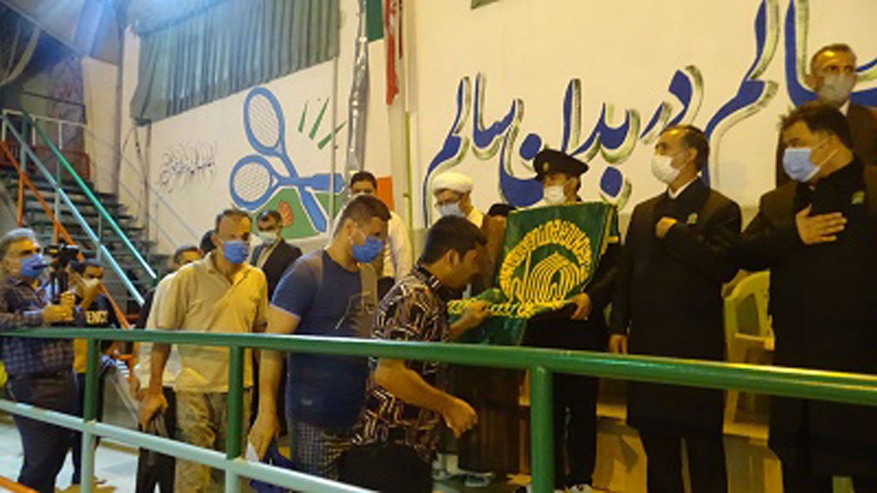 آزادی ۲ زندانی در بابل به برکت ورود پرچم حرم رضوی