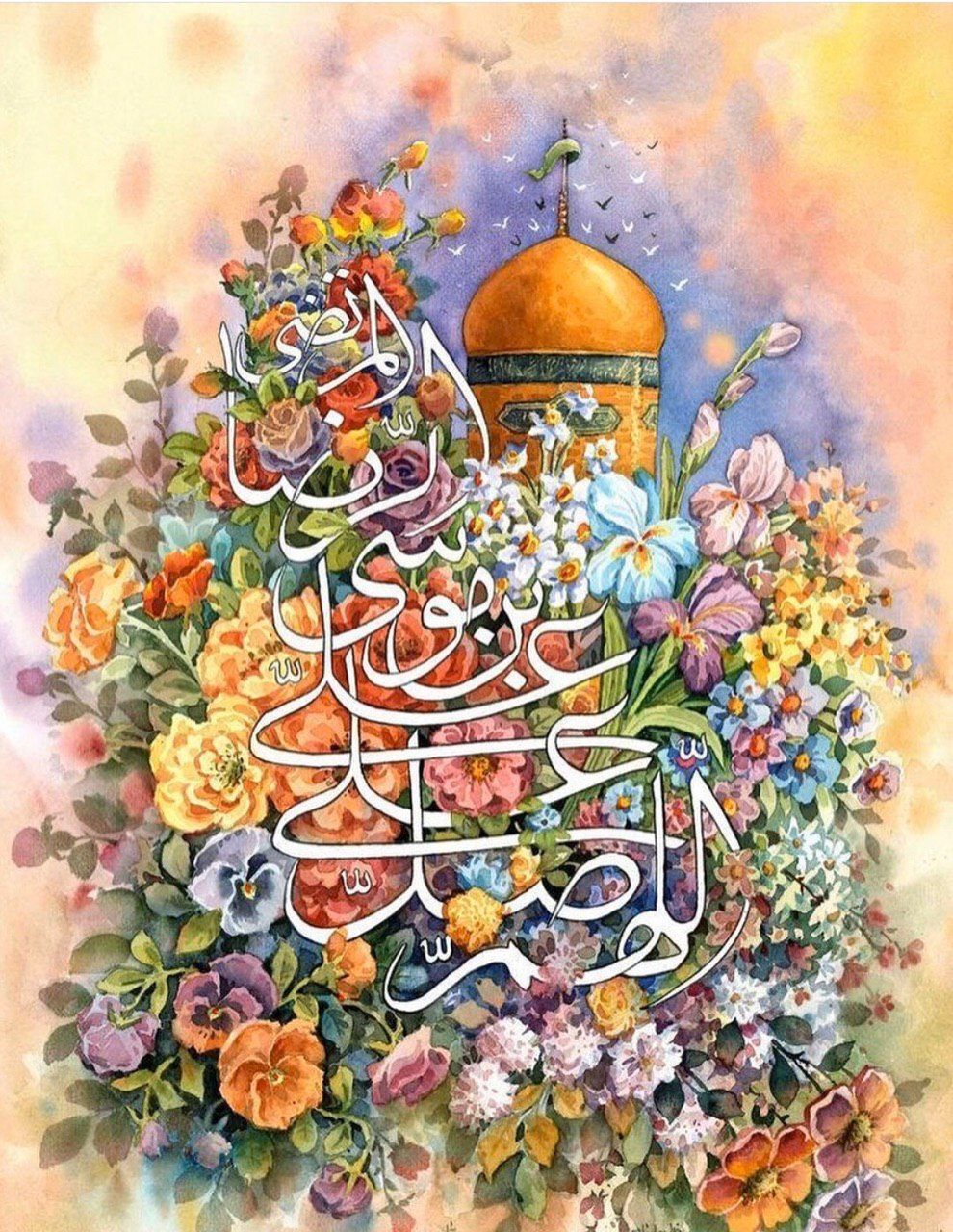 تصویر استوری ولادت امام هشتم (ع) گلچینی از استوری ها و تصاویر پروفایل ولادت امام هشتم (ع)