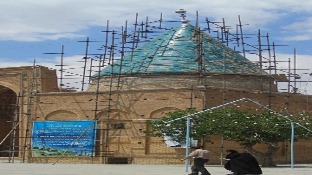 پیشرفت ۷۰ درصدی بازسازی مقبره بایزید بسطامی