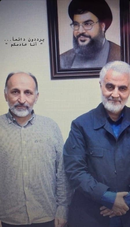 تصویر دو سردار در یک قاب