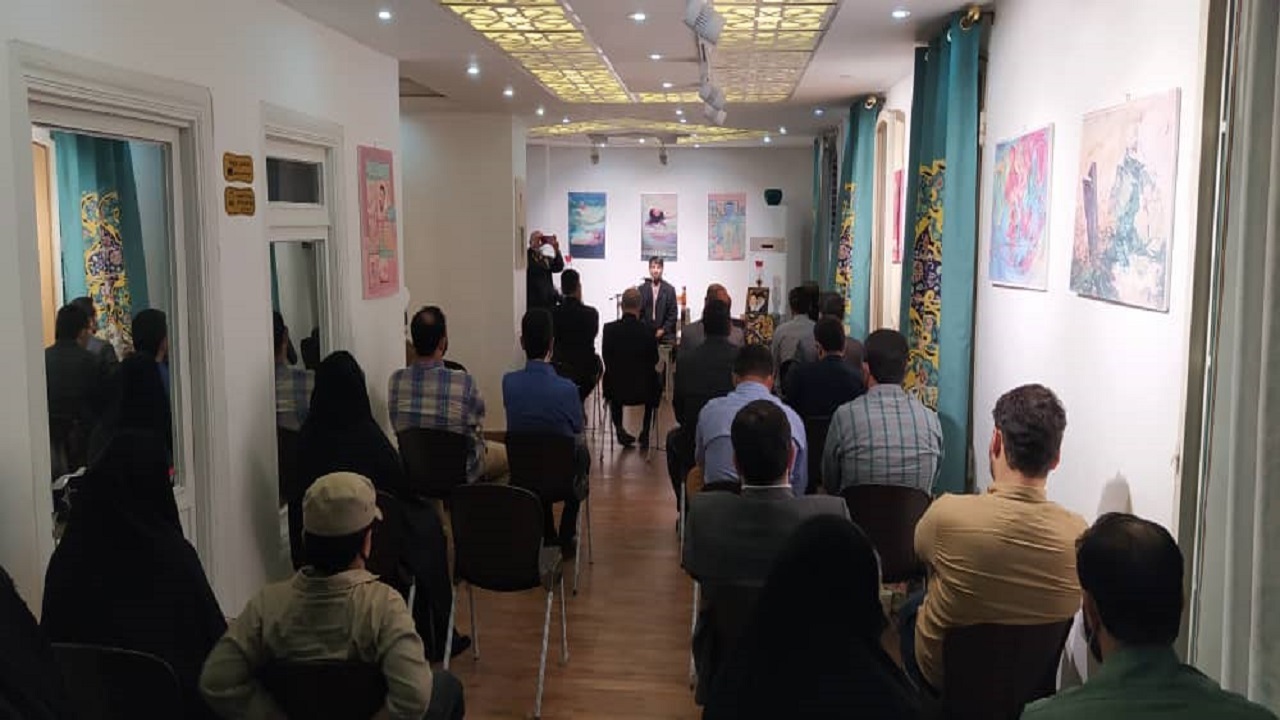 رونمایی از تابلو نقاشی پرتره سردار حق بین