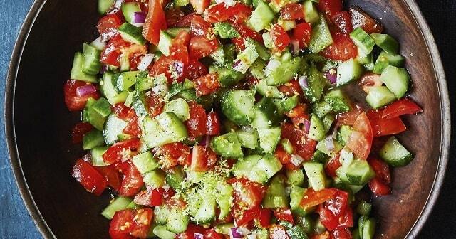 طرز تهیه و تمام فوت و فن&zwnj;های سالاد شیرازی اصیل و خوشمزه