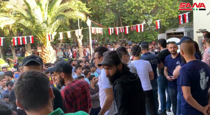 انتخابات ریاست&zwnj;جمهوری سوریه آغاز شد+ تصاویر