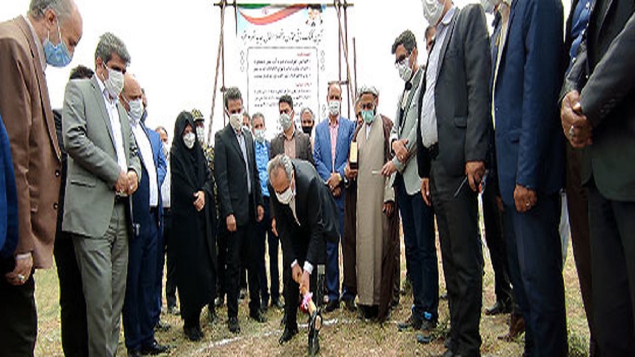 عملیات اجرایی احداث مخازن ذخیره آب شهر دستجرد آغاز شد