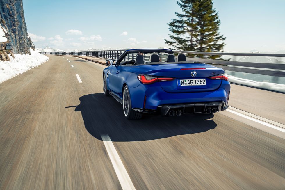 2022 BMW M4 Competition xDrive Convertible دارای پارچه و سریعتر است