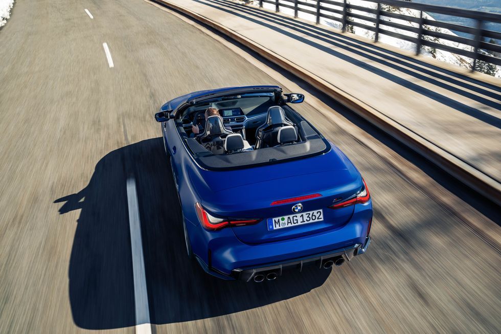 2022 BMW M4 Competition xDrive Convertible دارای پارچه و سریعتر است