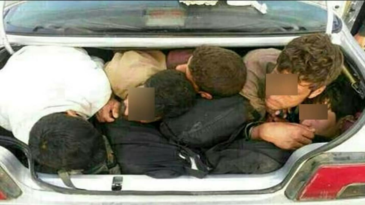 دستگیری ۱۵ قاچاقچی انسان در هنگ مرزی تایباد