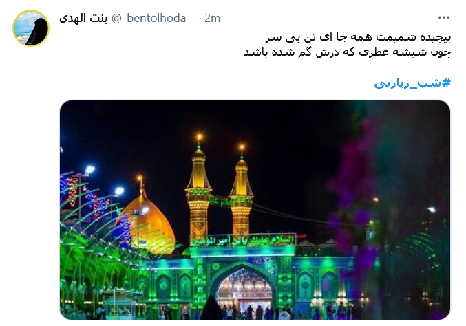 باب الحسین منتظرم باش یا حسین / باشد قرار بعدی ما اربعین حرم
