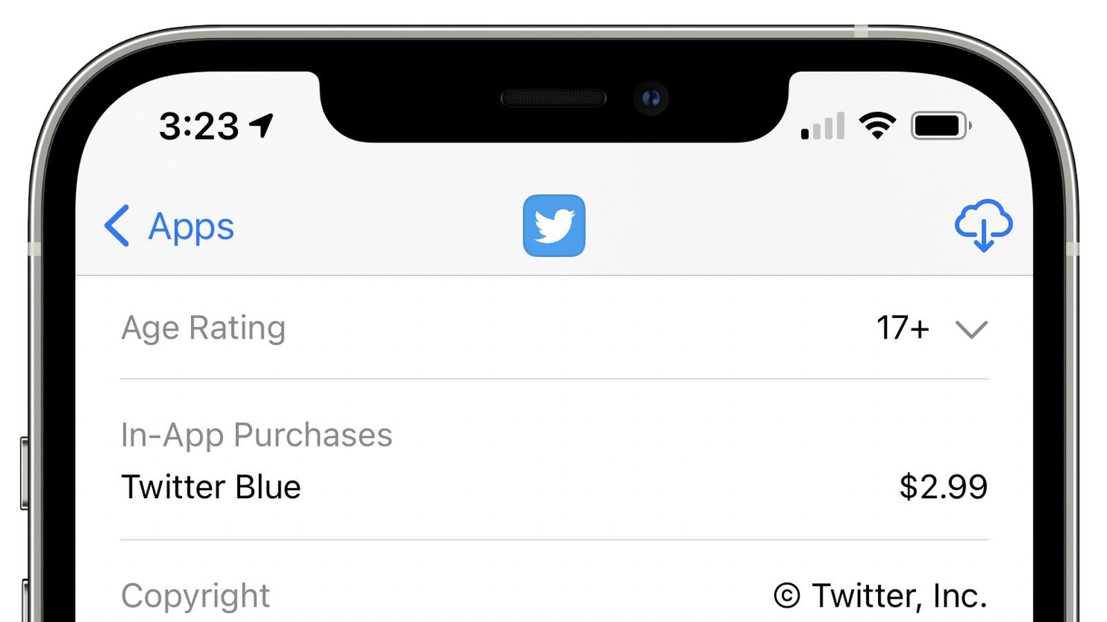 برنامه Twitter Blue به توئیتر اضافه شد