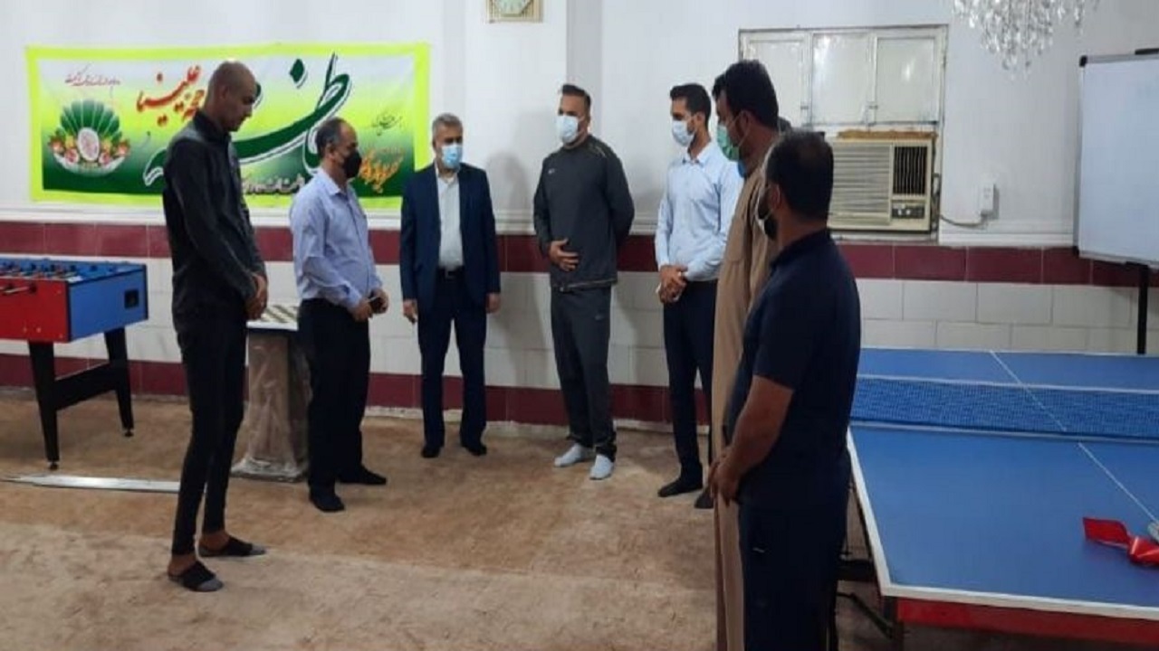 بهره‌برداری از خانه ورزش شهرک قدس بندر ماهشهر