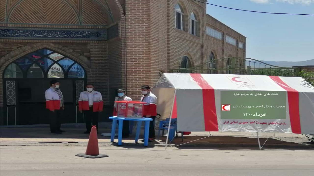 جمع‌آوری کمک‌های مردمی در «نیر» + تصاویر