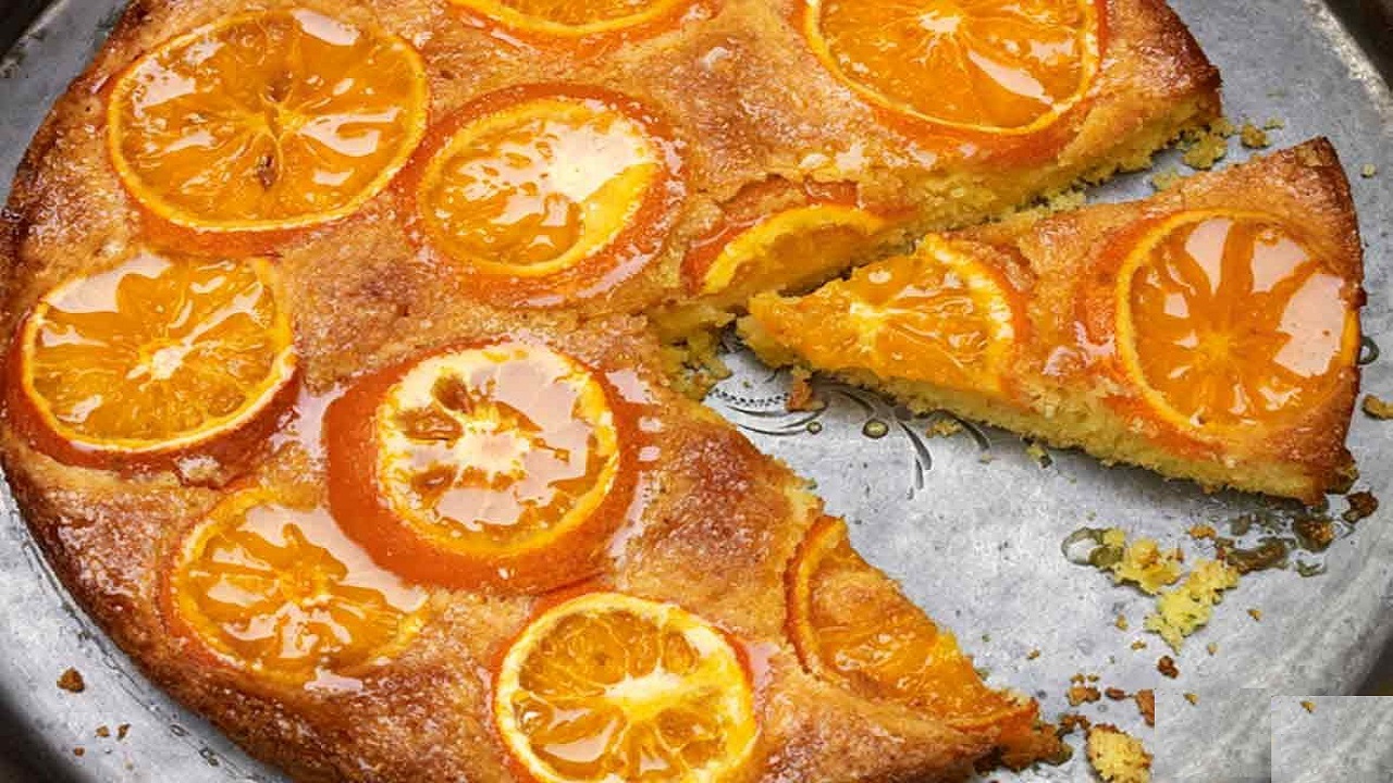 طرز تهیه کیک بدون تخم مرغ پرتقالی