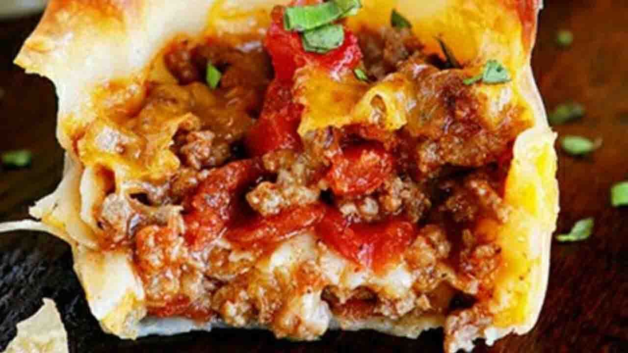 تاکو کرانچی فنجانی + طرز تهیه