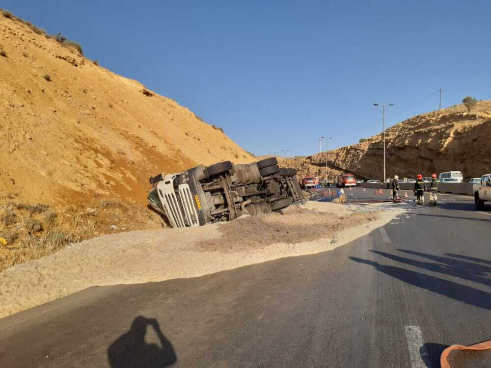 جاده شیراز-مرودشت تا یک ساعت دیگر بازگشایی می‌شود
