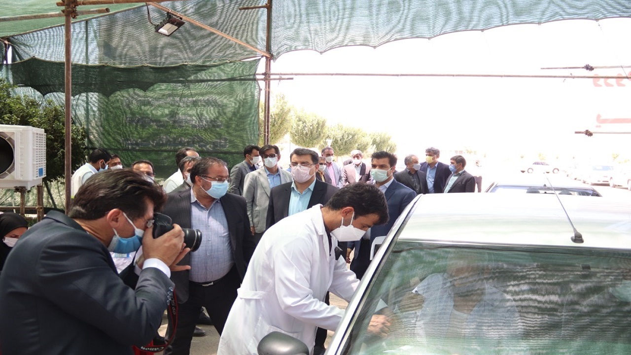 دانشگاه یزد به مرکز واکسیناسیون خودرویی پیوست