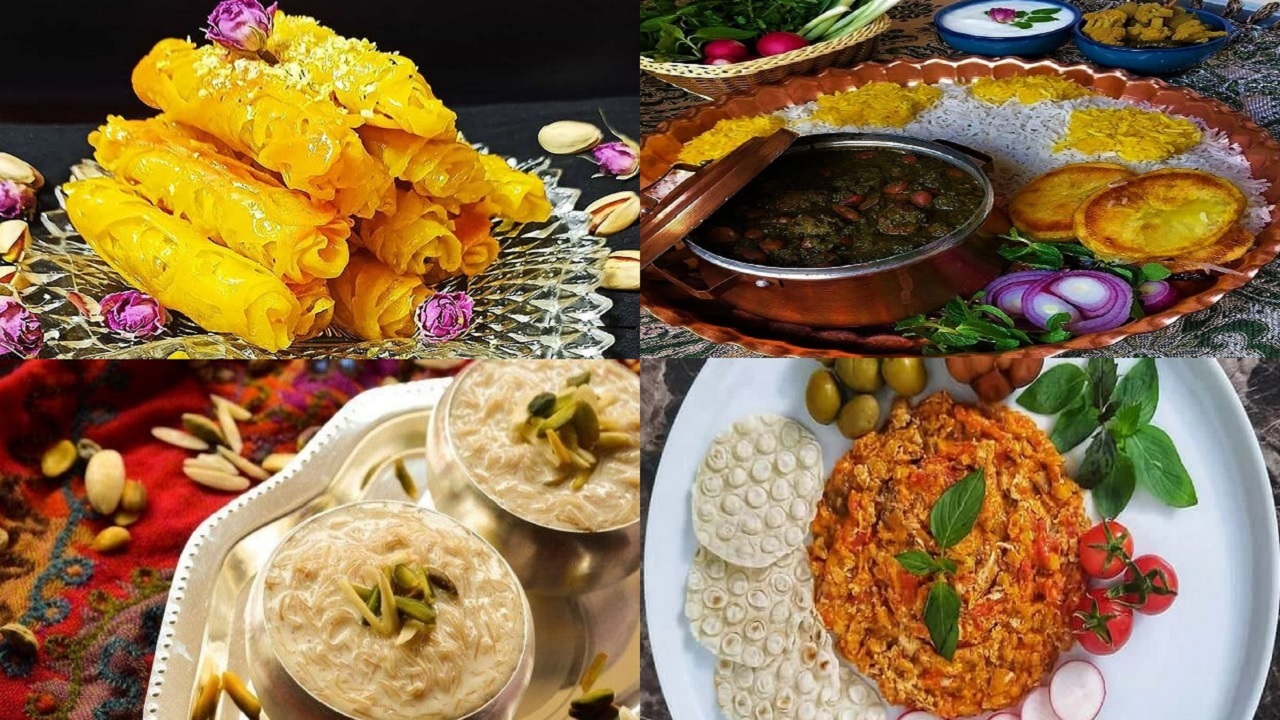 آموزش آشپزی؛ از قورمه سبزی تبریزی خوشمزه و میرزا قاسمی پرطرفدار با گردو تا باقلوای خانگی معروف سید + تصاویر