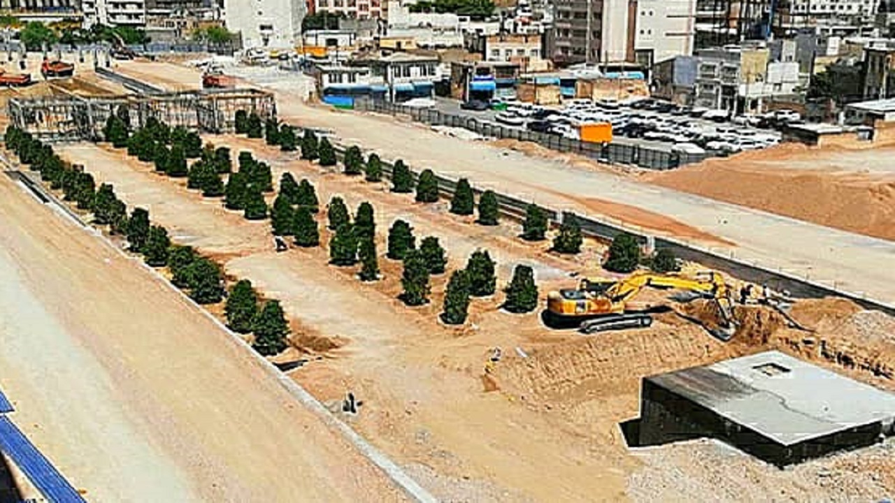پیشرفت ۶۰ درصدی پروژه ره باغ حضرت زهرا (س) در نزدیکی حرم مطهر رضوی