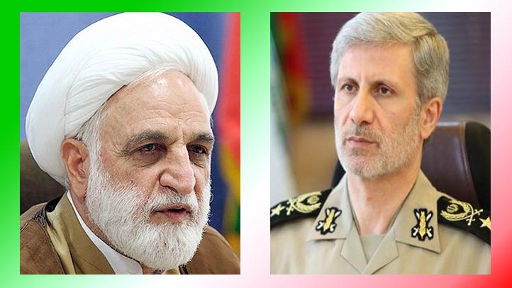 وزیر دفاع انتصاب رئیس جدید قوه قضاییه را تبریک گفت