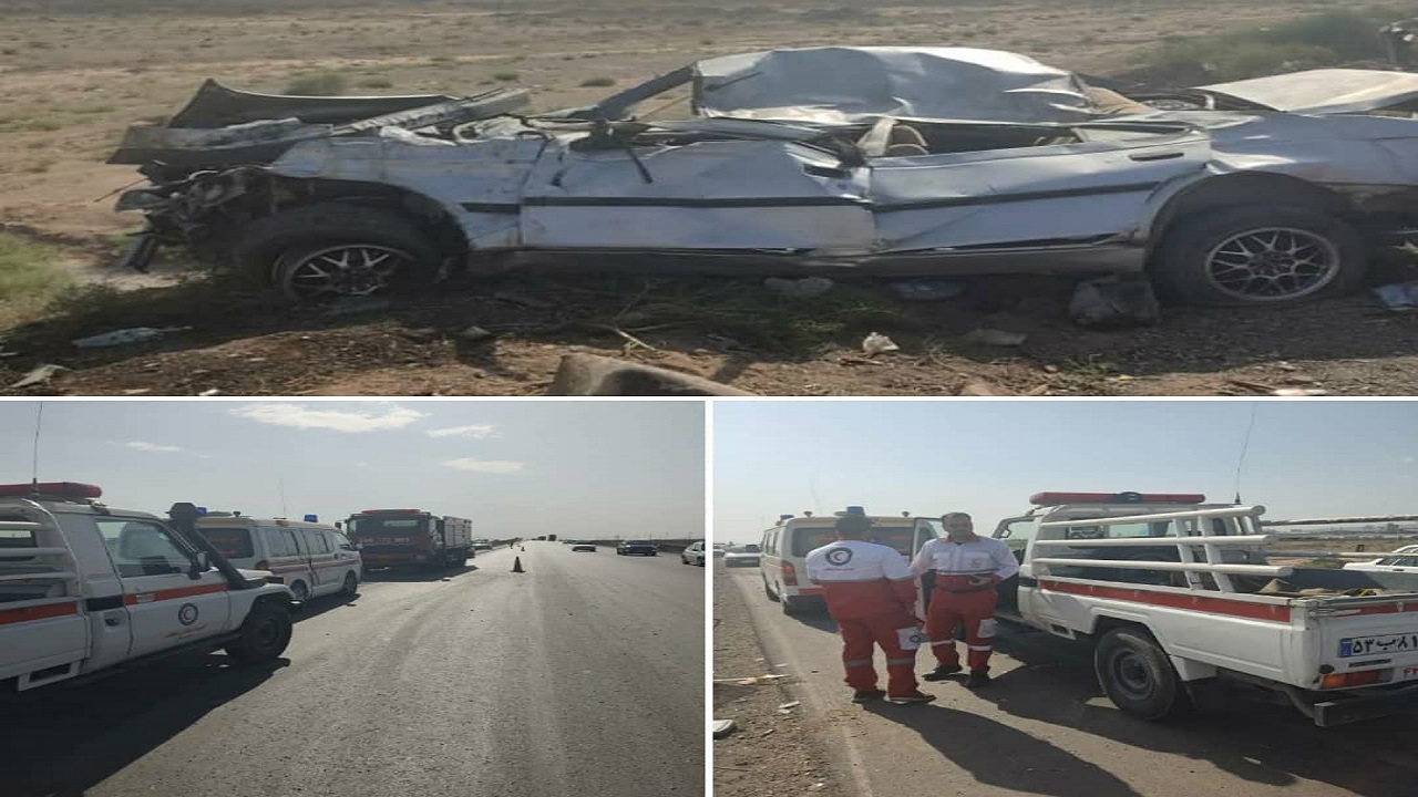 ۷ مصدوم در ۲ حادثه رانندگی در جاده‌های استان سمنان
