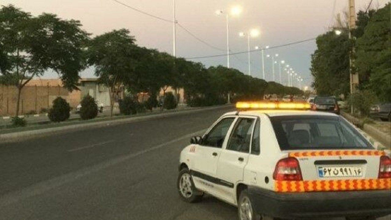 روشنایی محور قنوات - مبارک آباد قم تامین شد