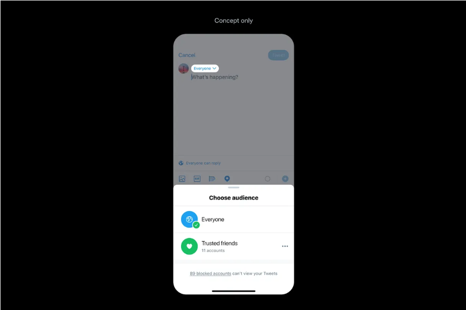 قابلیت جدید توئیتر که شبیه به Close Friends اینستاگرام است