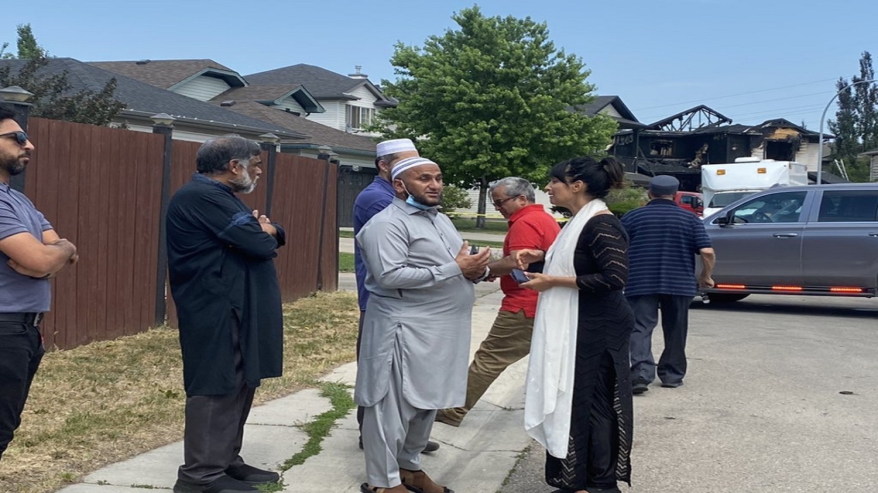جان باختن ۷ نفر از جمله ۴ کودک بر اثر آتش سوزی در کانادا