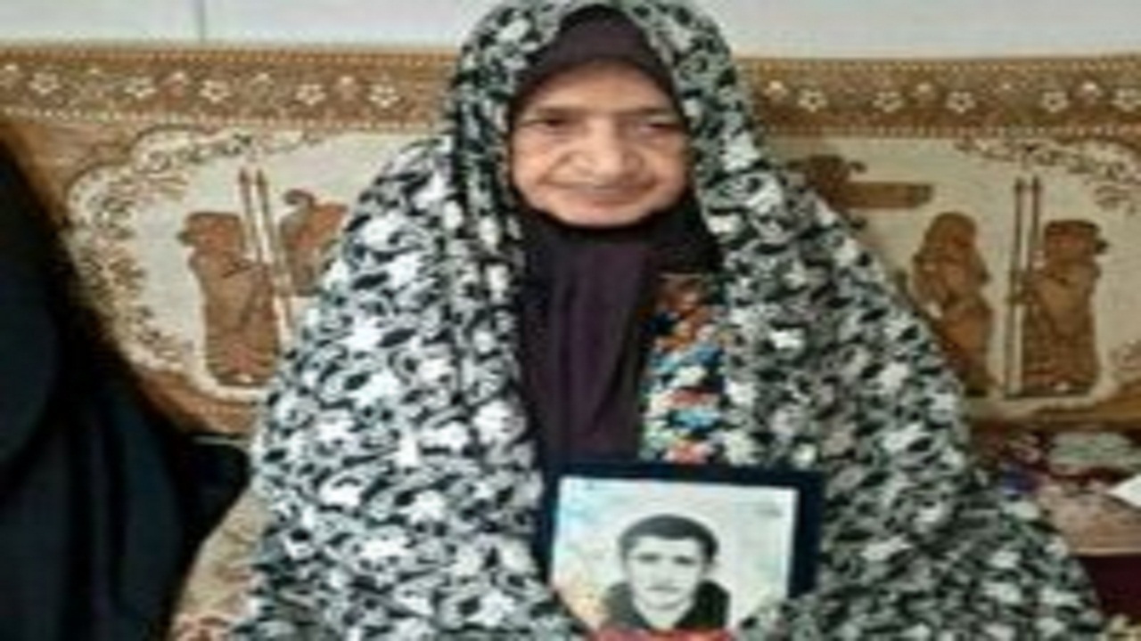درگذشت مادر شهید مصیب رجبی به علت کهولت سن