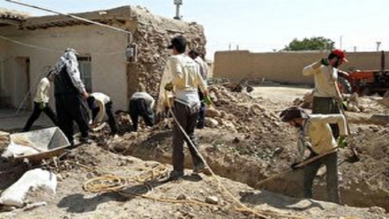 آغاز طرح آب‌رسانی به روستای بالابند ملایر به همت جهادگران همدانی