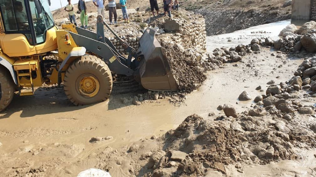 بازگشایی جاده روستایی بخش مرکزی مراوه تپه
