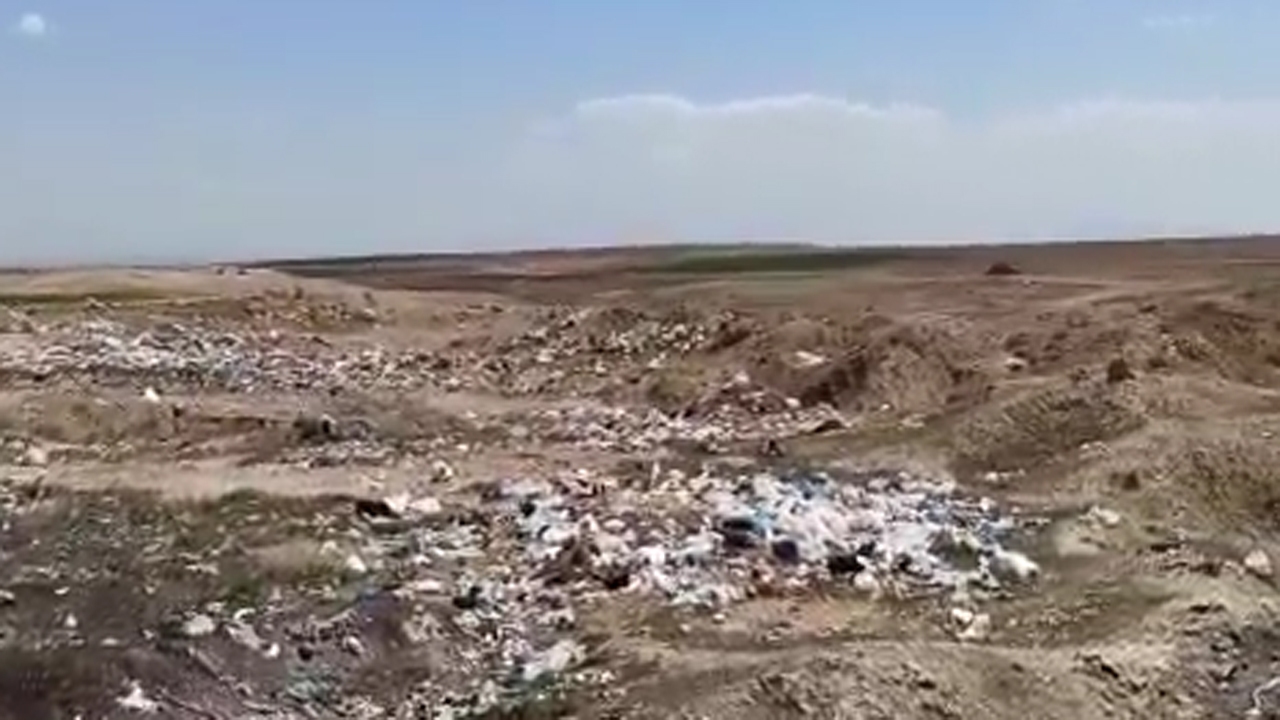 پاکسازی محل دفع زباله در روستای زین آباد + فیلم