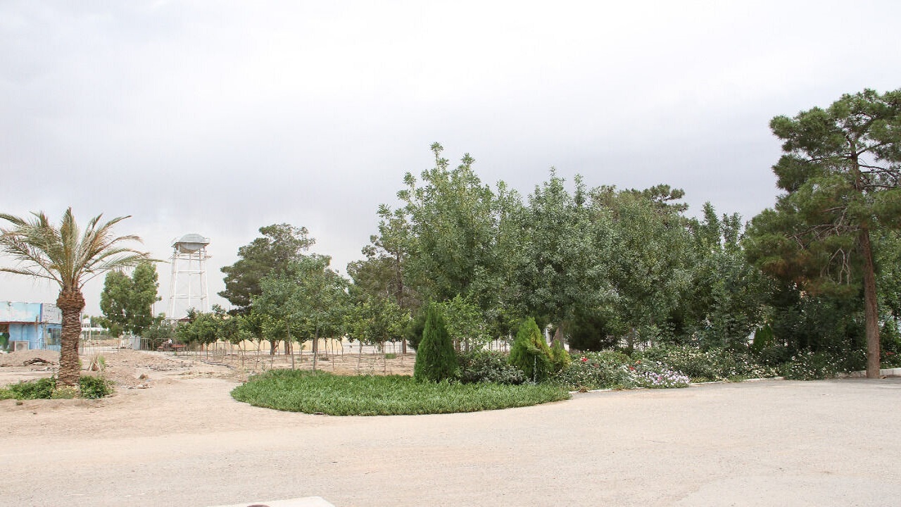 ساخت بوستان خضر نبی در ضلع جنوبی مسجد جمکران