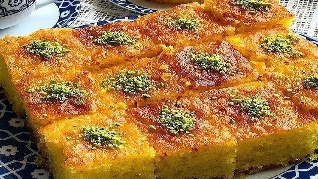 طرز تهیه کیک شربتی