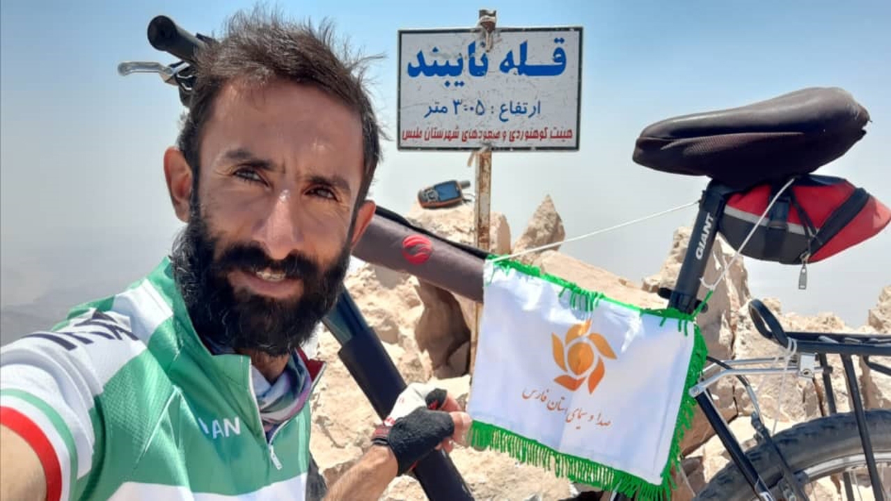 فتح قله نایبند خراسان جنوبی با دوچرخه