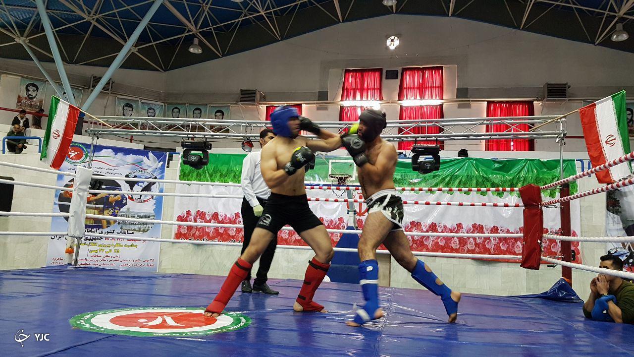 مهاباد در جایگاه نخست جام ستارگان کیک بوکسینگ آذربایجان‌غربی ایستاد