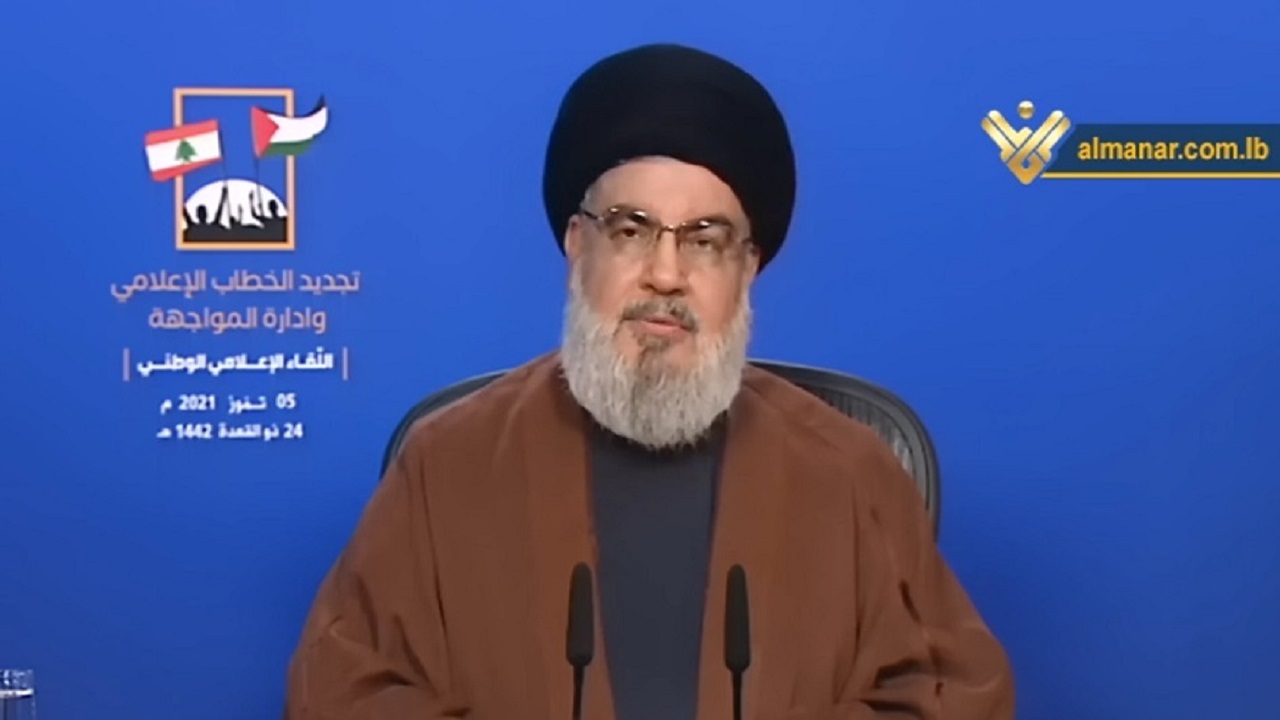 سید حسن نصرالله: رویارویی رسانه‌ای هم مثل درگیری‌های نظامی باید گسترش و تحول پیدا کند