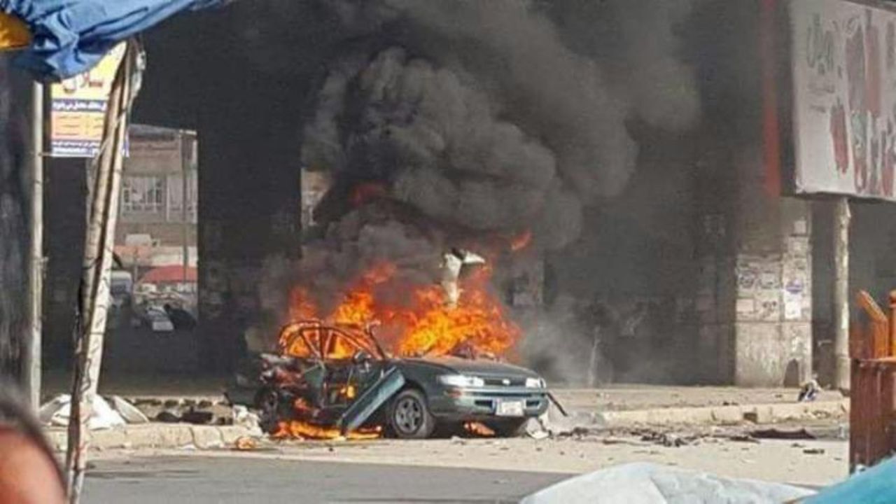 انفجار خودرو بمب‌گذاری شده در قندهار