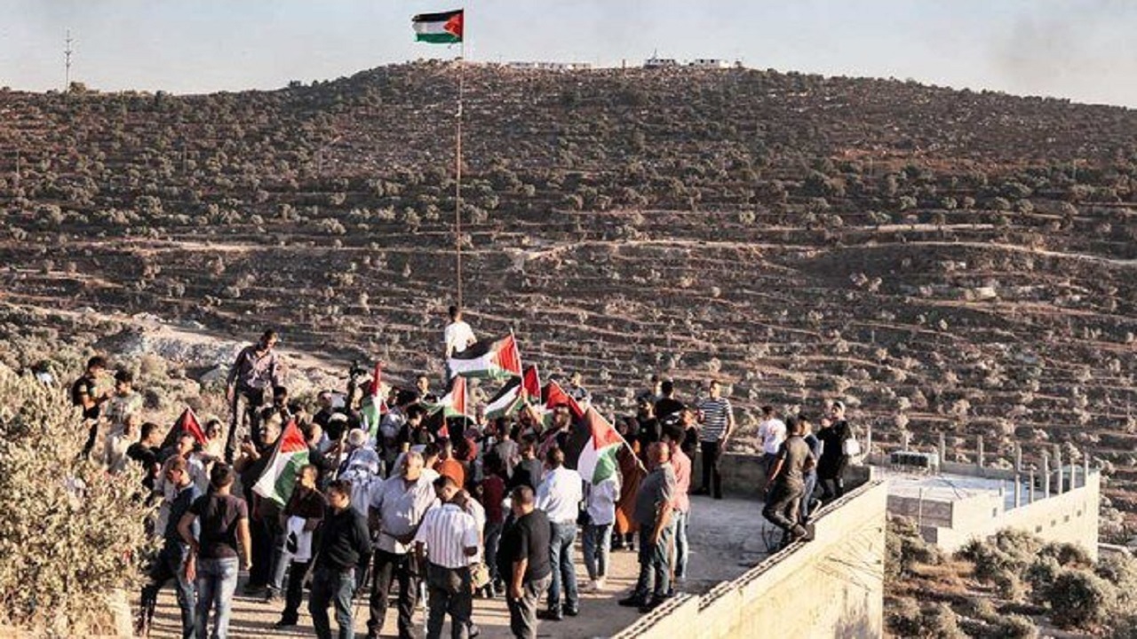اعتراض روزنامه نگاران فلسطینی به خشونت‌های پلیس صهیونیست علیه آن‌ها