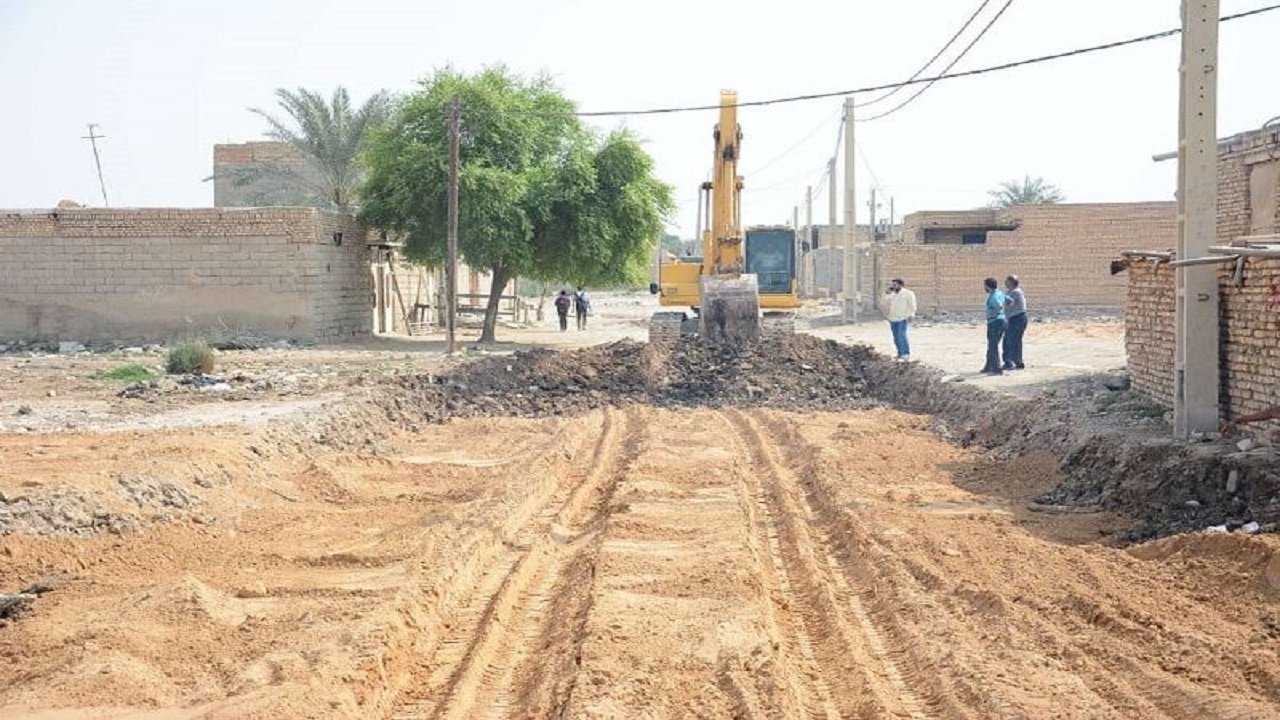 بهسازی و آسفالت ۲۶ خیابان در آبادان