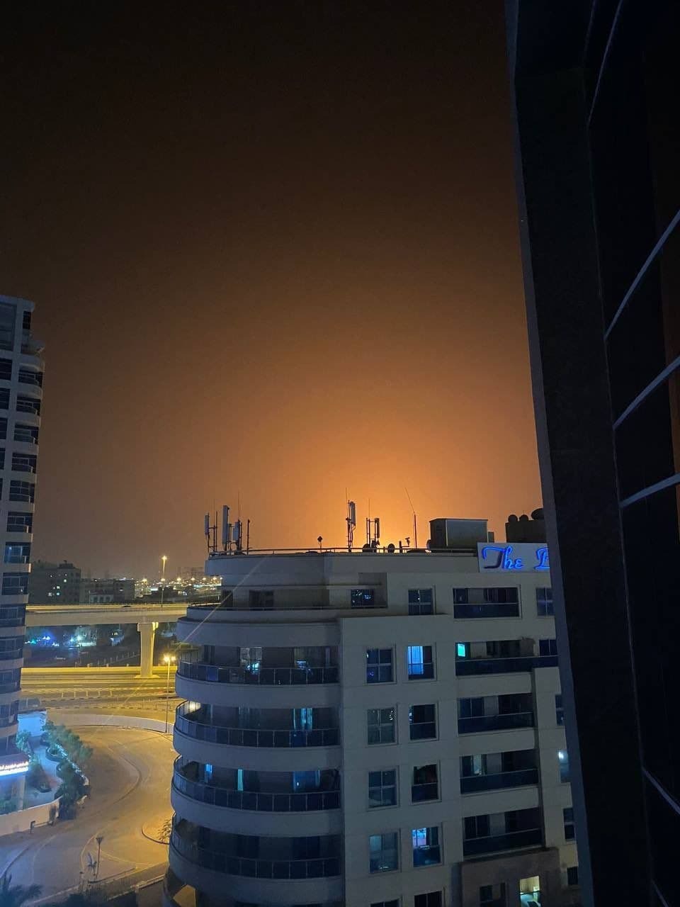 وقوع انفجار در دبی/ انفجار در نفتكشی در بندر جبل على