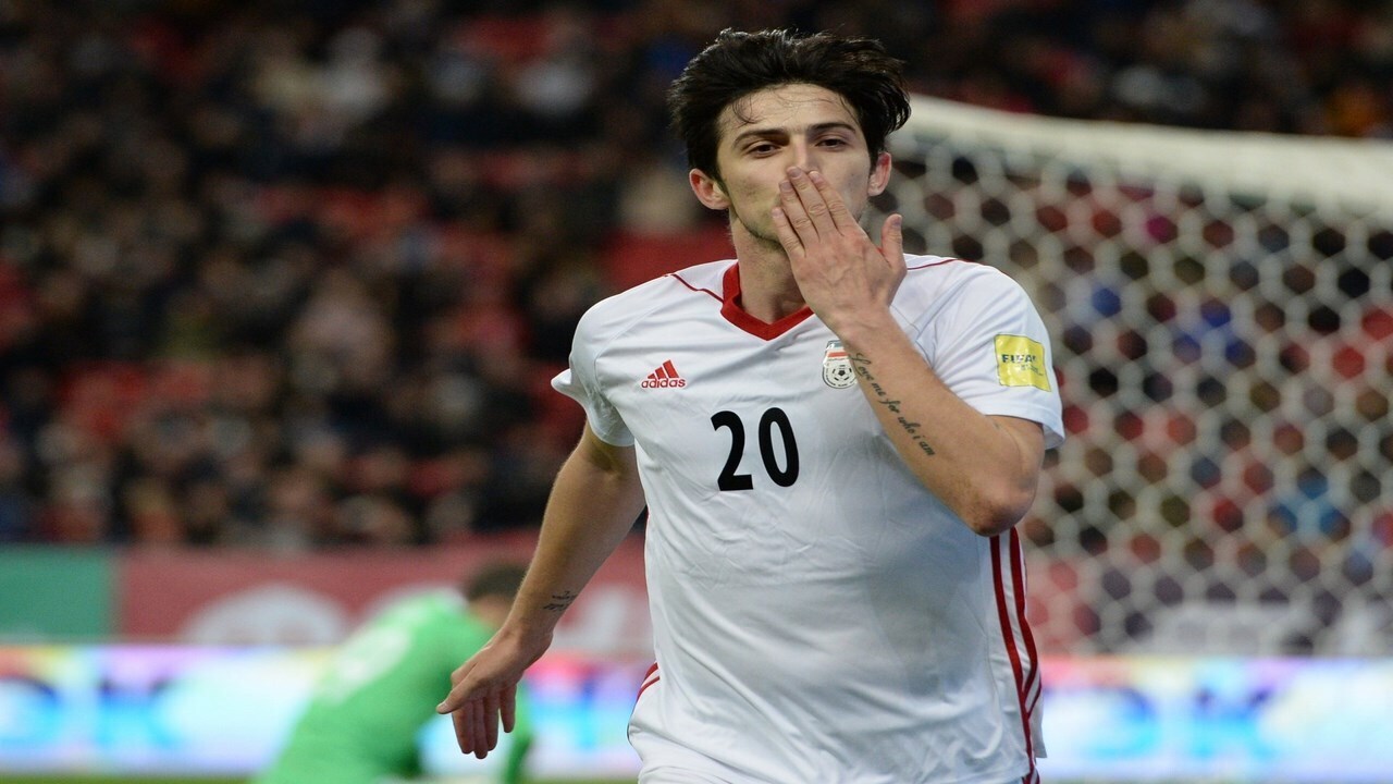 سردار آزمون مصدوم شد