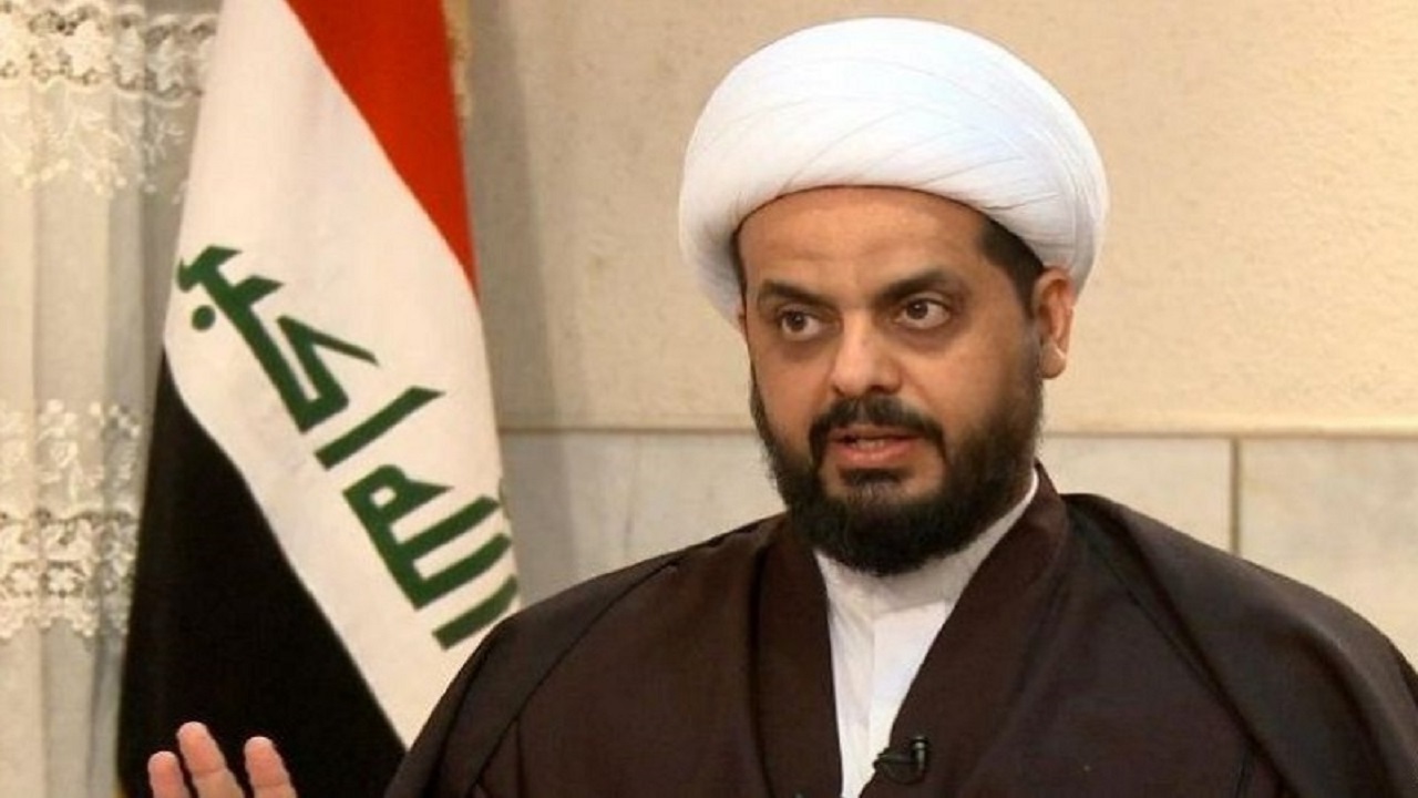 تاکید قيس الخزعلی بر اخراج اشغالگران آمریکایی از عراق