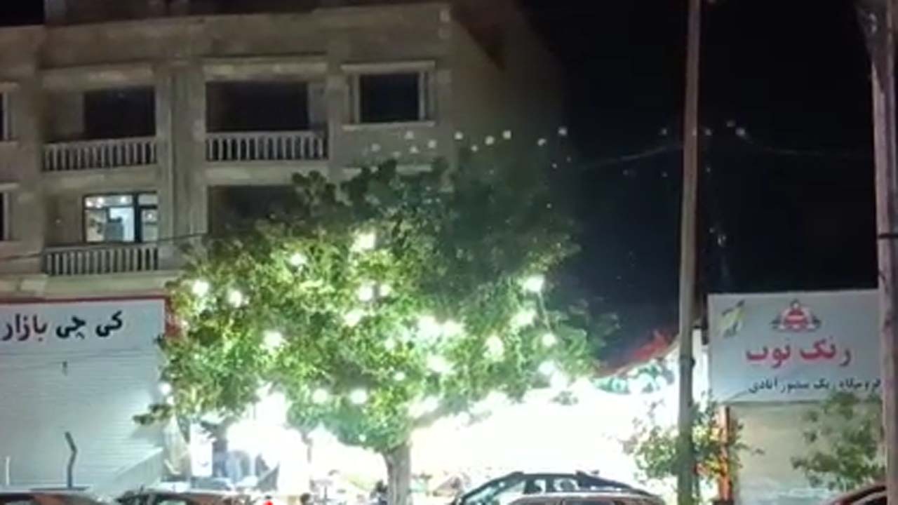 هدررفت برق در شیراز + فیلم