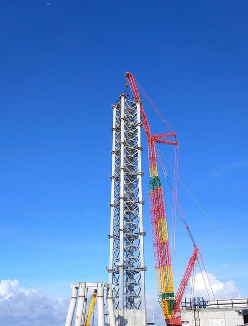 موشک SN20 Starship از مجسمه آزادی هم بلندتر است!